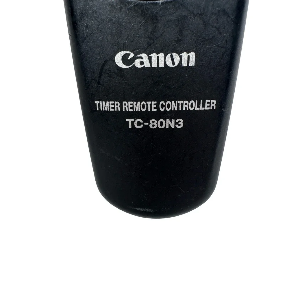 Canon TC-80N3 Timer Remote Controller Shutter Release for EOS DSLR Black